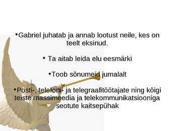 Peainglid Gabriel ja Miikael #12