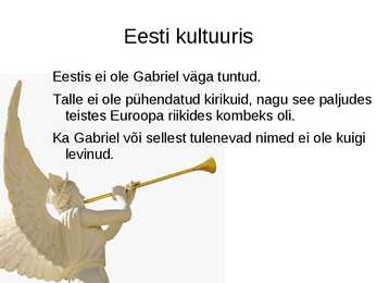 Peainglid Gabriel ja Miikael #13