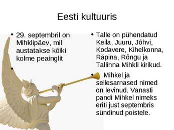 Peainglid Gabriel ja Miikael #22
