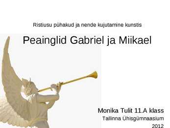 Peainglid Gabriel ja Miikael