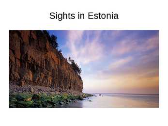 Sights in Estonia