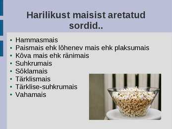 Maisi kasvatamine ja kasutamine #6