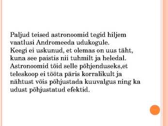 Esimese Linnutee-välise supernoova avastamine #4