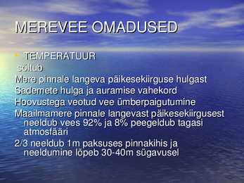 Hüdrosfäär Powerpointi esitlus #14