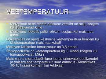 Hüdrosfäär Powerpointi esitlus #15