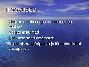 Hüdrosfäär Powerpointi esitlus #20