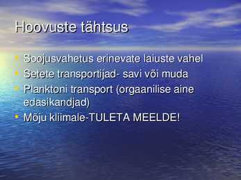 Hüdrosfäär Powerpointi esitlus #23