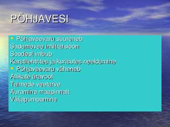 Hüdrosfäär Powerpointi esitlus #38