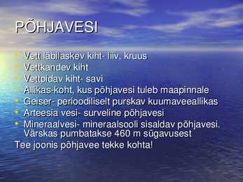 Hüdrosfäär Powerpointi esitlus #39