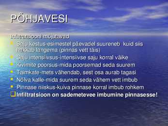 Hüdrosfäär Powerpointi esitlus #40