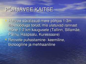 Hüdrosfäär Powerpointi esitlus #44