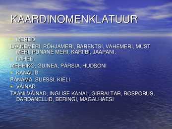 Hüdrosfäär Powerpointi esitlus #47