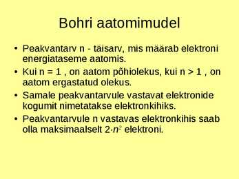 Aatomifüüsika kõkkuvõttev esitlus #14