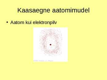 Aatomifüüsika kõkkuvõttev esitlus #19