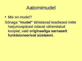 Aatomifüüsika kõkkuvõttev esitlus #3