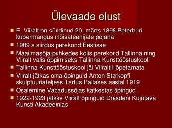 E Viiralt #2