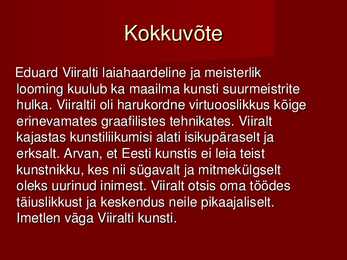 E Viiralt #12