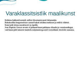 Esitlus-Klassitsistlik kujutav kunst #7