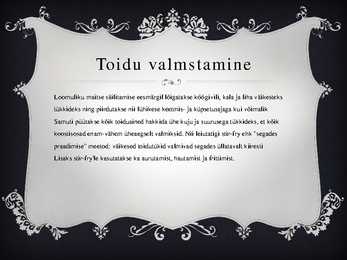 Hiina rahvusköögi esitlus #3