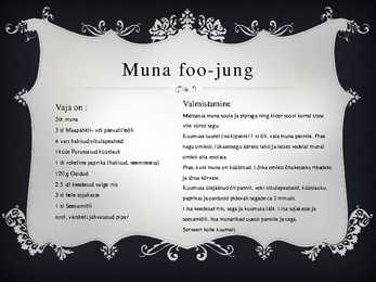 Hiina rahvusköögi esitlus #9