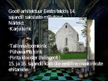Gooti arhitektuuri presentatsioon #6