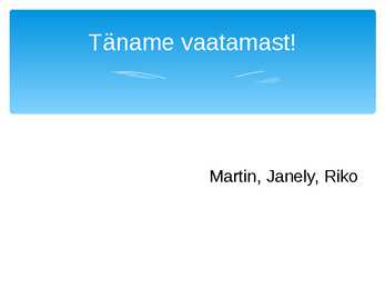 Eesti- ja välismajanduse uudis #8