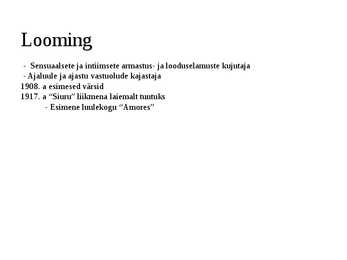 Powerpoint Henrik Visnapuu #3