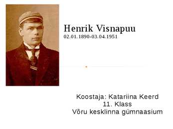 Powerpoint Henrik Visnapuu