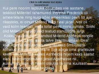 Agatha Christie eluoo esitlus #3