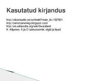Svaasimaa esitlus #10