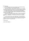 Transactional letter