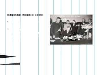PPT - Estonian History #11