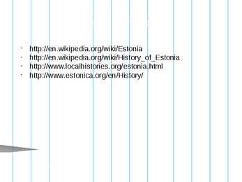 PPT - Estonian History #16