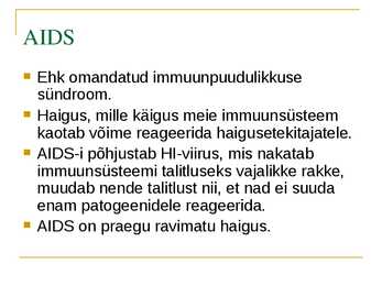 Esitlus-Kaitse haiguste eest #11