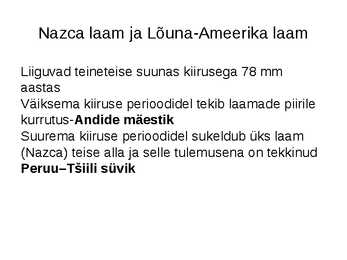 Tšiili maavärinad #3