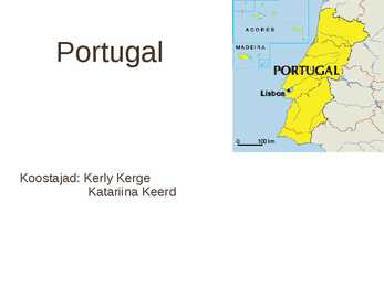 Portugali turismi eeldused