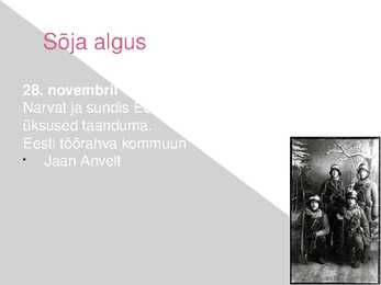 Vabadussõja esitlus #2