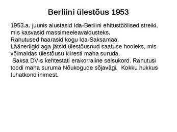 Esitlus-Kriisid ja sõjad pärast II MS #5