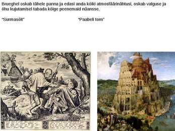Pieter Bruegheli elulooesitlus #5