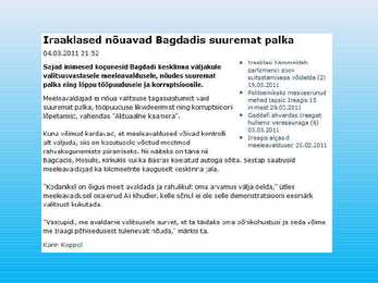 Iraak powerpoint-esitlus #14