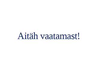 Väikesed taimetoidulised imetajad #7