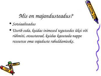 Majanduse arvestuse koradmine 10 klass #2