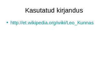 Leo Kunnas - Surmale määratud sõduri mõtted #5