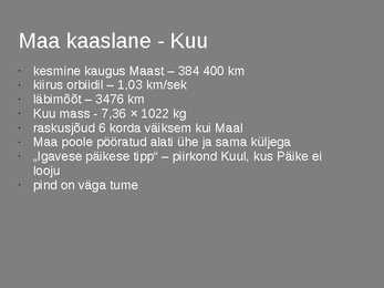 Maa-rühma planeedid #12