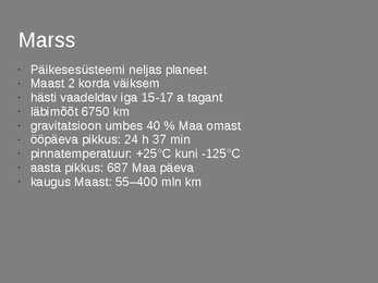 Maa-rühma planeedid #14