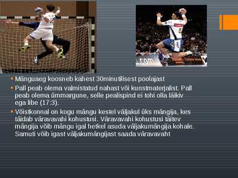 Käsipall Esitlus #6