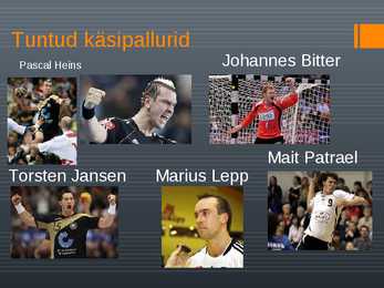 Käsipall Esitlus #8