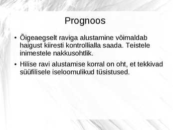 Seksuaalkasvatus- Süüfilis #10