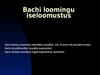 Johann Sebastian Bach poverpoint #13