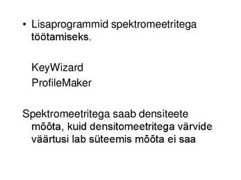 Mõõtmise slaidid #16